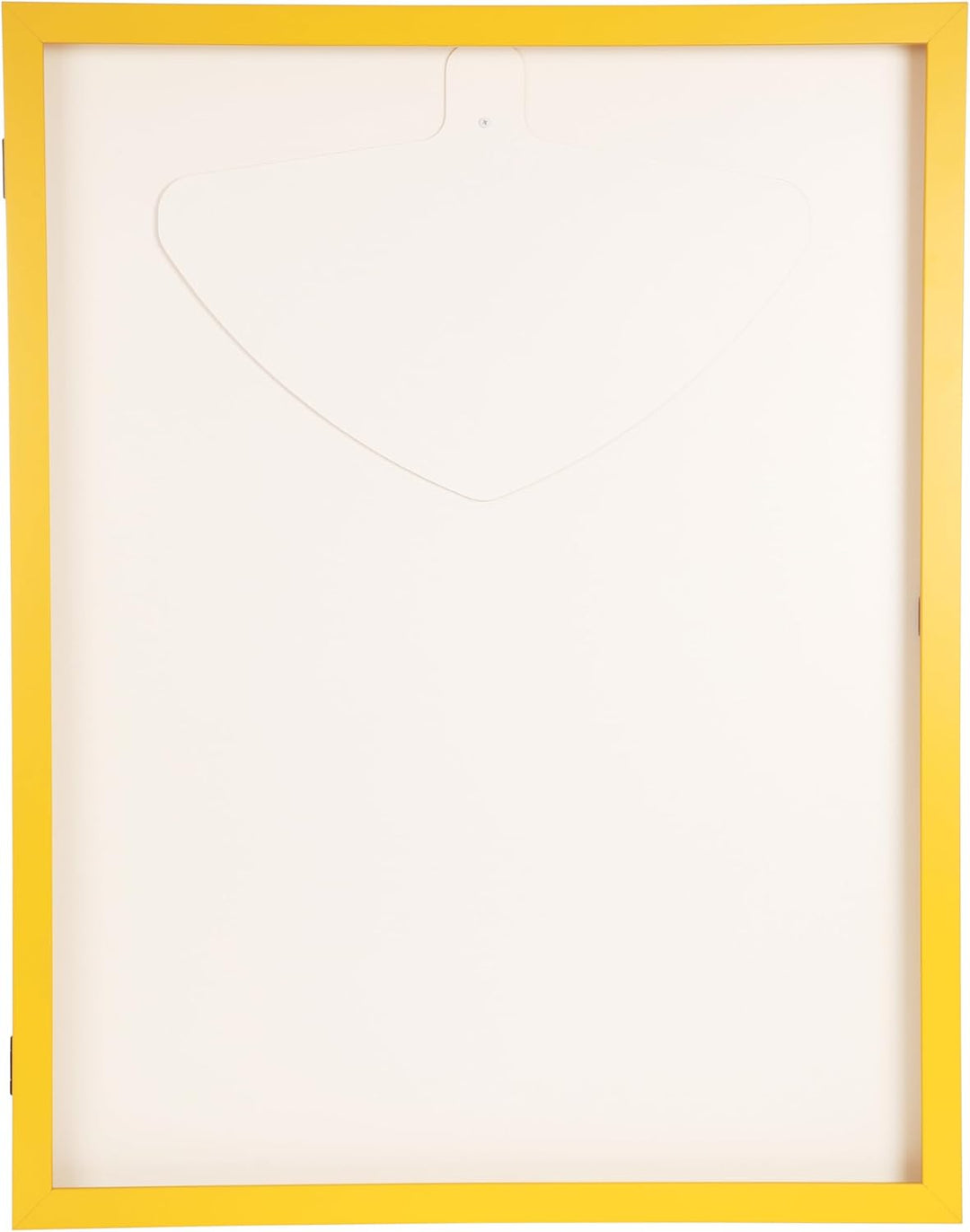 Trikotrahmen mit Drehtür – 'Gelb-Schwarz' - Rückwand Weiss | Grösse: 90x70cm - von vorne bestückbar