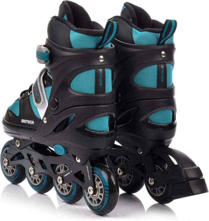 meteor® Inliner Rollen Inline Skates Mädchen und Jungen Inliner Kinder Inline Skates ABEC7 Rollen in