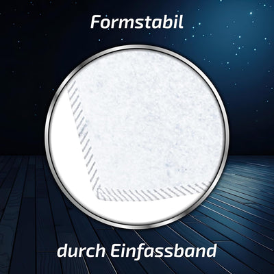 Matratzen Perfekt Schützende Matratzen-Unterlage, atmungsaktiver Matratzen-Schoner, Filzschoner, unt