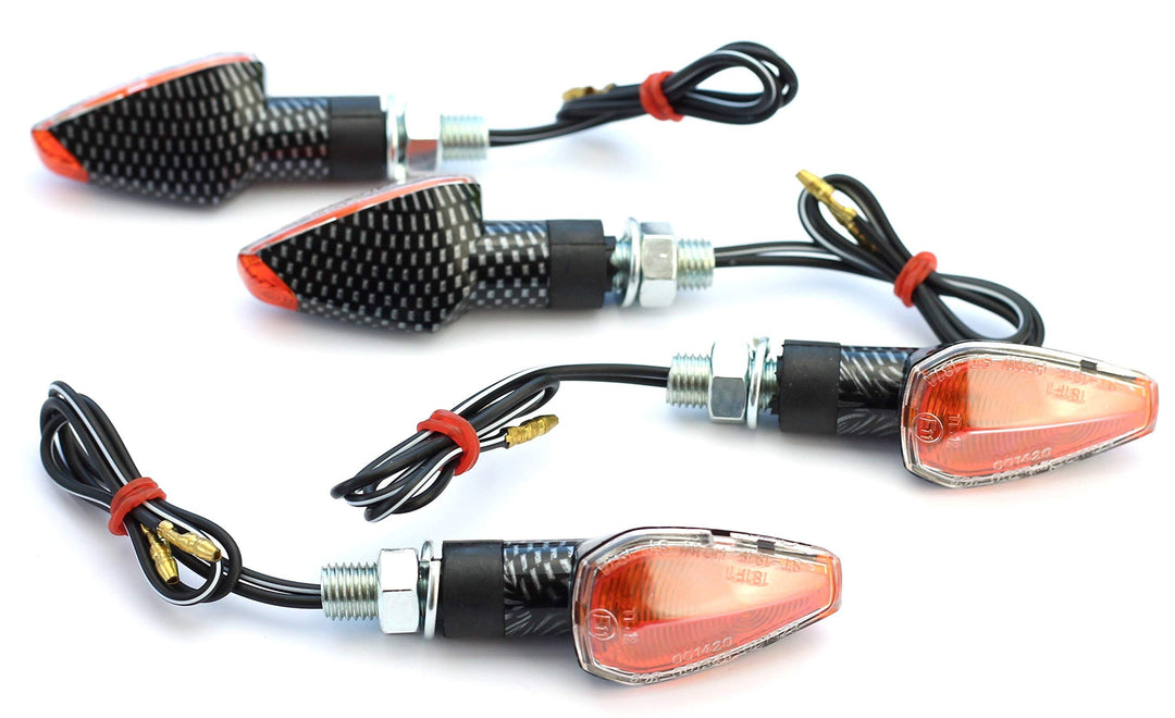 E-geprüfte und zugelassene Suzuki GSR 600 SFV GSF 650 Bandit 1200 1250 paarweise Blinker in Carbon O