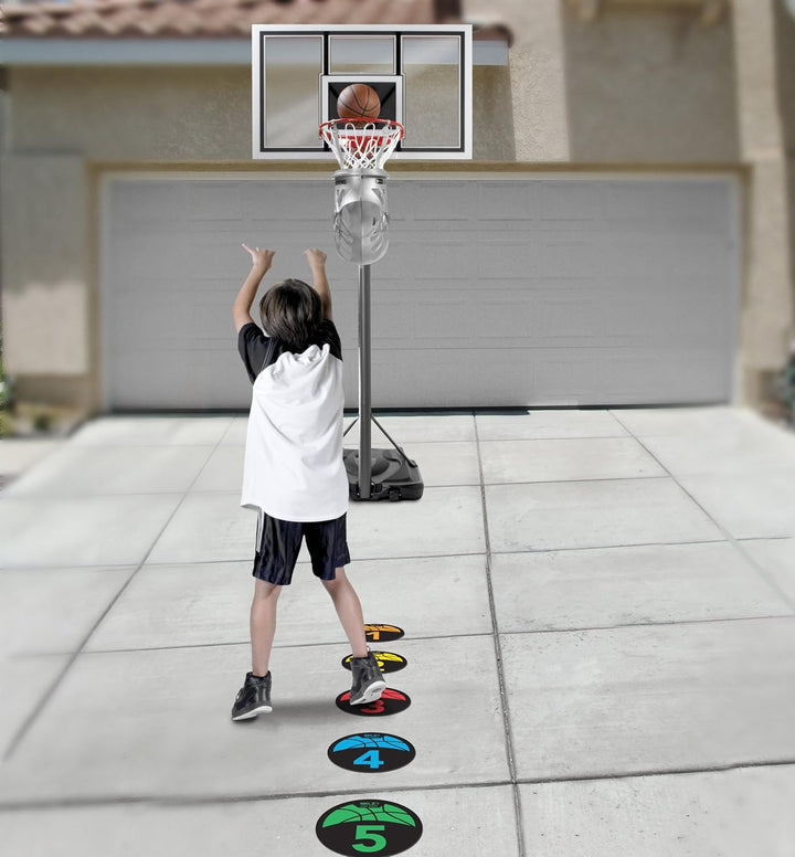 SKLZ Trainingsmarkierungen Shot Spotz Basketball Bodenmarkierungen, bunt, One Size