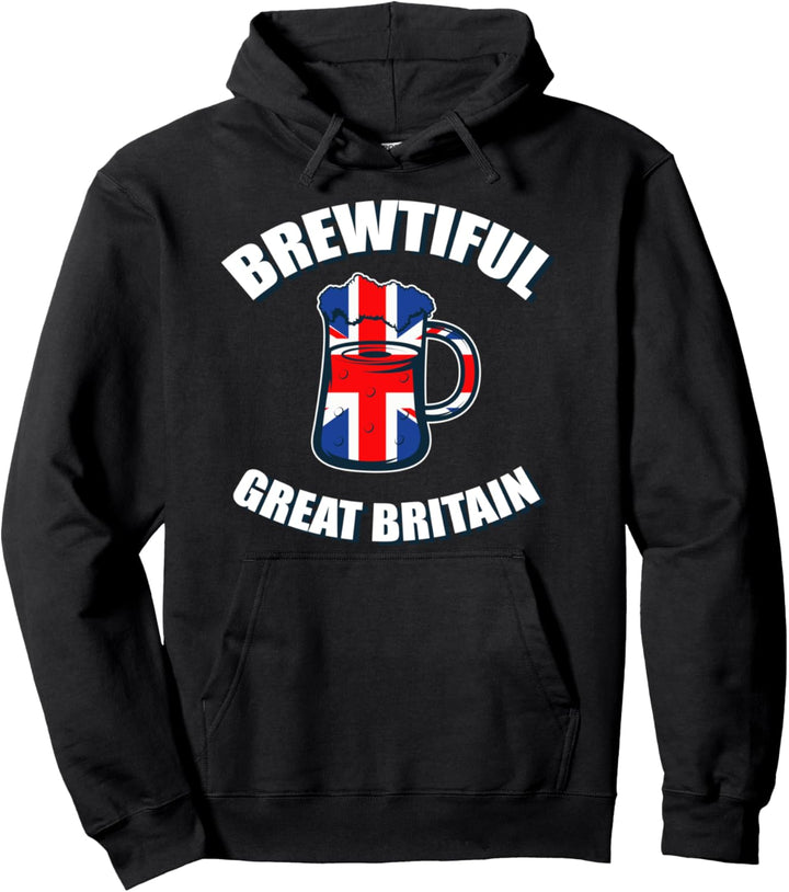 Brewtiful Englisch Bier Meister Pullover Hoodie