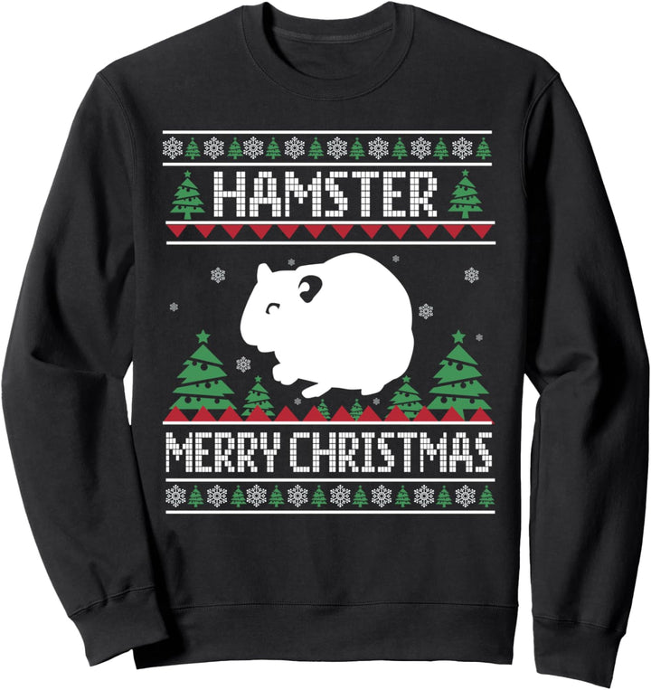 Hamster Ugly Weihnachtspullover Stil Geschenke Männer Frauen Kinder Sweatshirt
