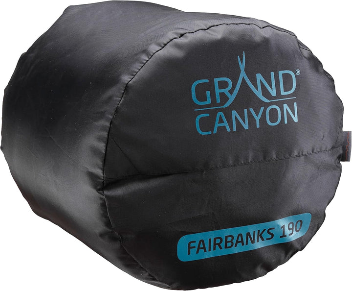 GRAND CANYON Schlafsack Fairbanks 190 | Winterschlafsack mit wasserfester Unterseite, Komfort 2°C, L