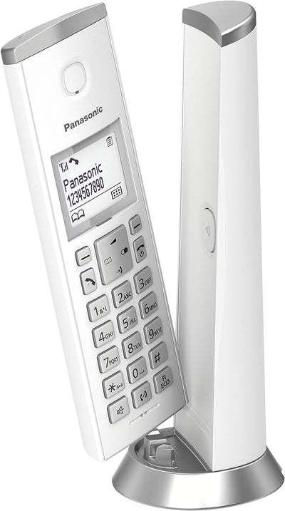 Panasonic KX-TGK210 DECT, Anruferkennung, Schwarz & KX-TGK210 DECT-Telefon Anrufer-Identifikation We