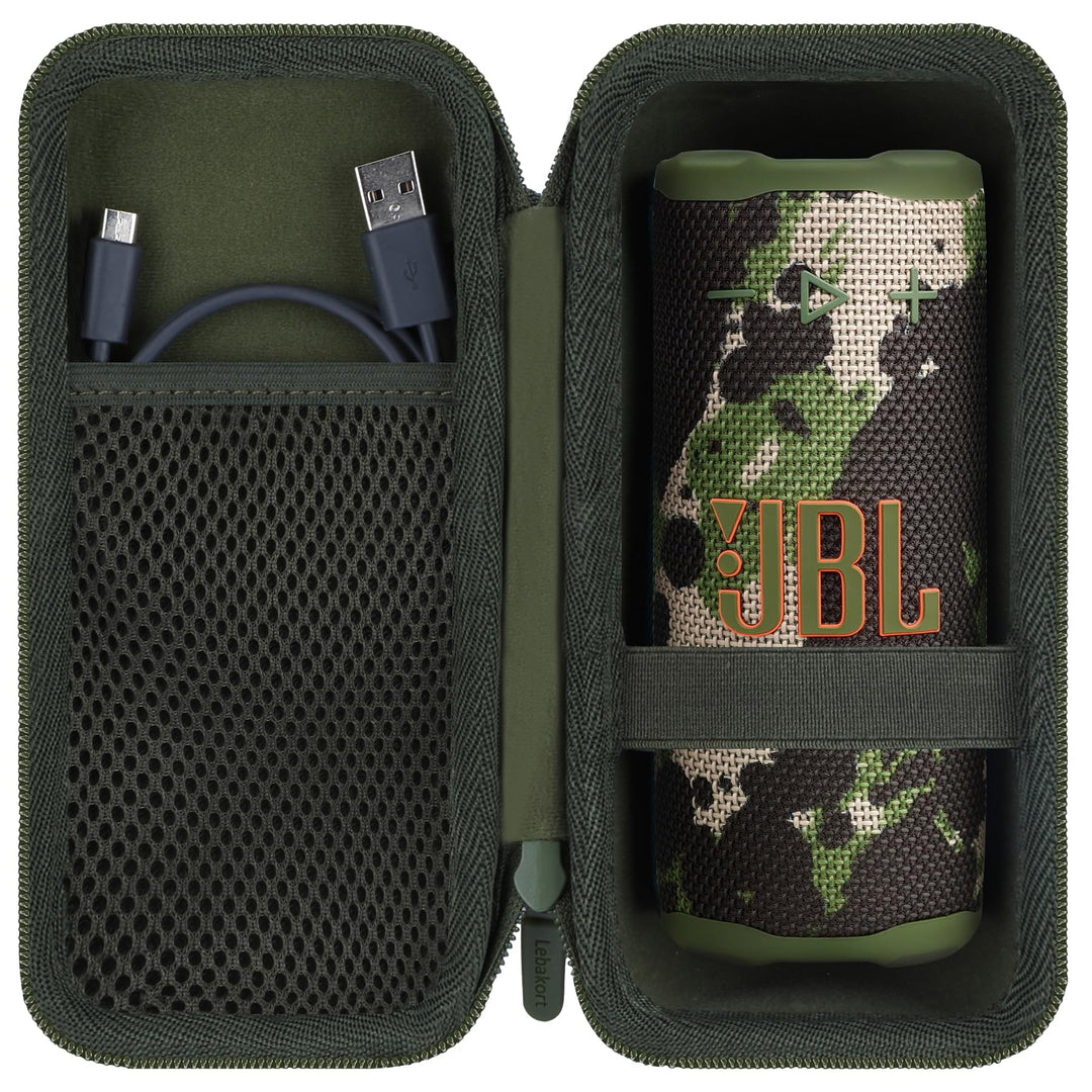 Lebakort Hart Tasche Hülle Etui Tasche für JBL Grip Kompakter Lautsprecher (Armee Grün), Armee Grün