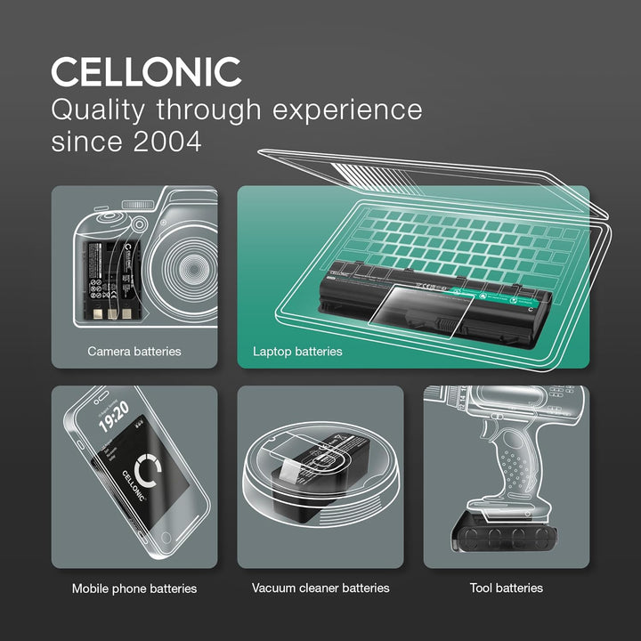 CELLONIC, Akku für Headset kompatibel mit Razer Nari Ultimate (1000mAh, 3.7V) Ersatzakku PL503450