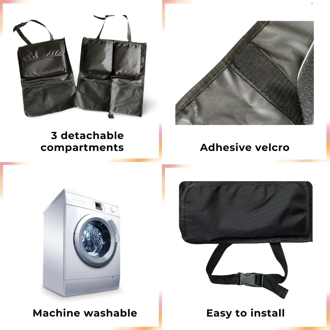 BUIGOODS Kofferraum Organizer - Car Trunk Organizer – Faltbare Auto-Aufbewahrungstasche - Kofferraum