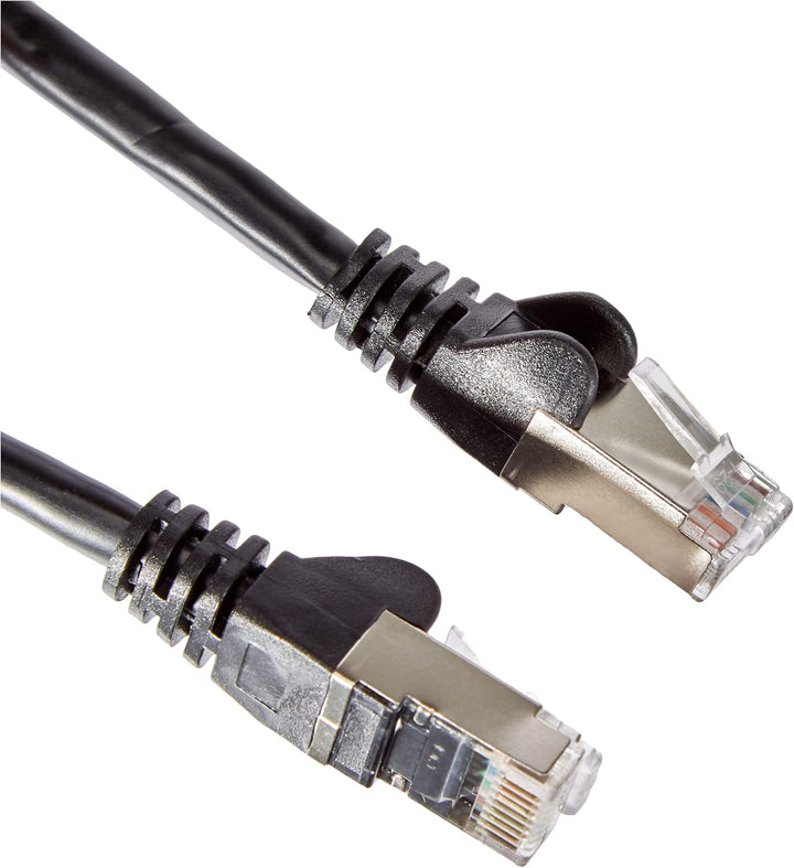 PremiumCord Netzwerkkabel, Ethernet, LAN & Patch Kabel CAT6a, 10Gbit/s, S/FTP PIMF Schirmung, AWG 26
