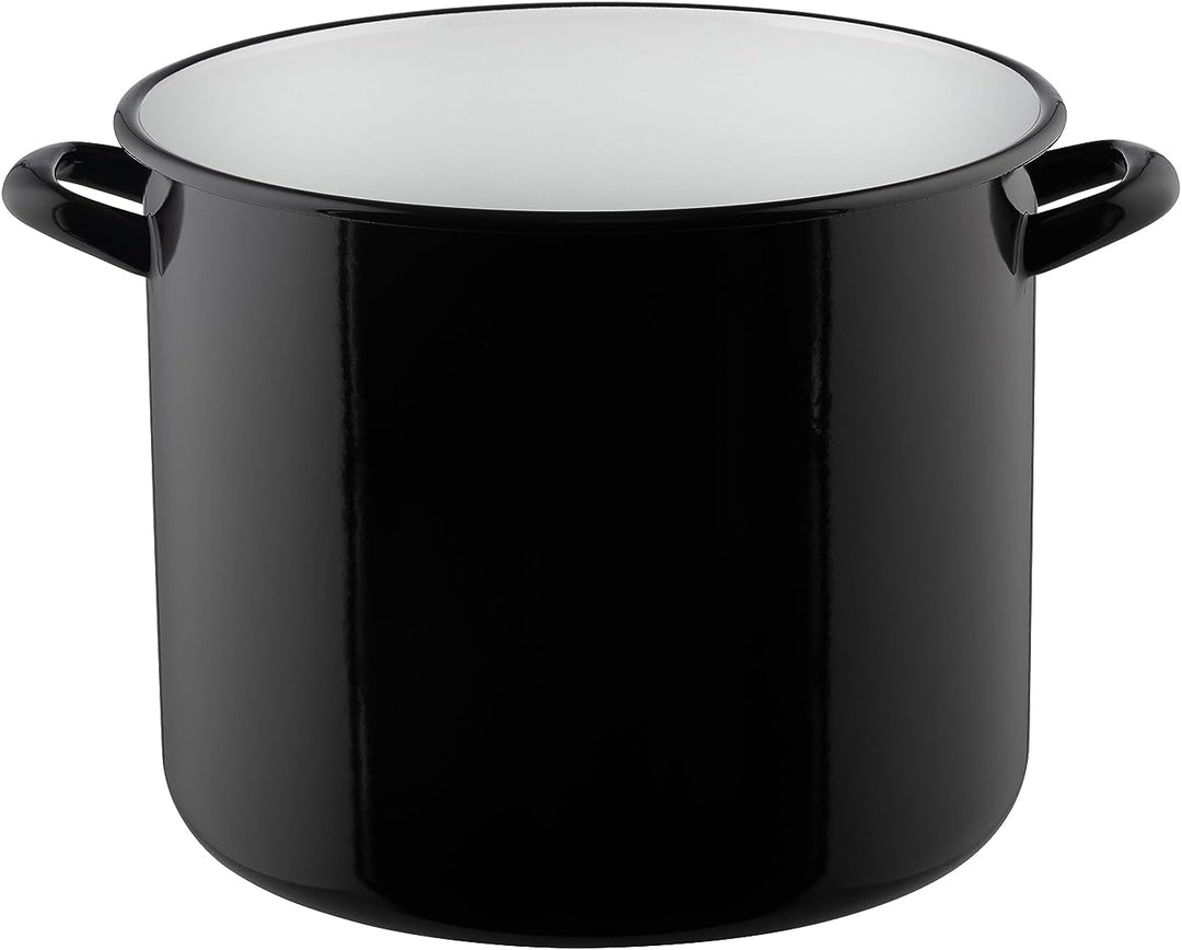 Riess, 0348-017, Vorratstopf m.D. 32cm SCHWARZ, LBH 42,2x34,1x27,1cm, Gew. 4,003kg
