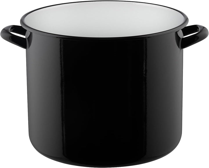 Riess, 0348-017, Vorratstopf m.D. 32cm SCHWARZ, LBH 42,2x34,1x27,1cm, Gew. 4,003kg