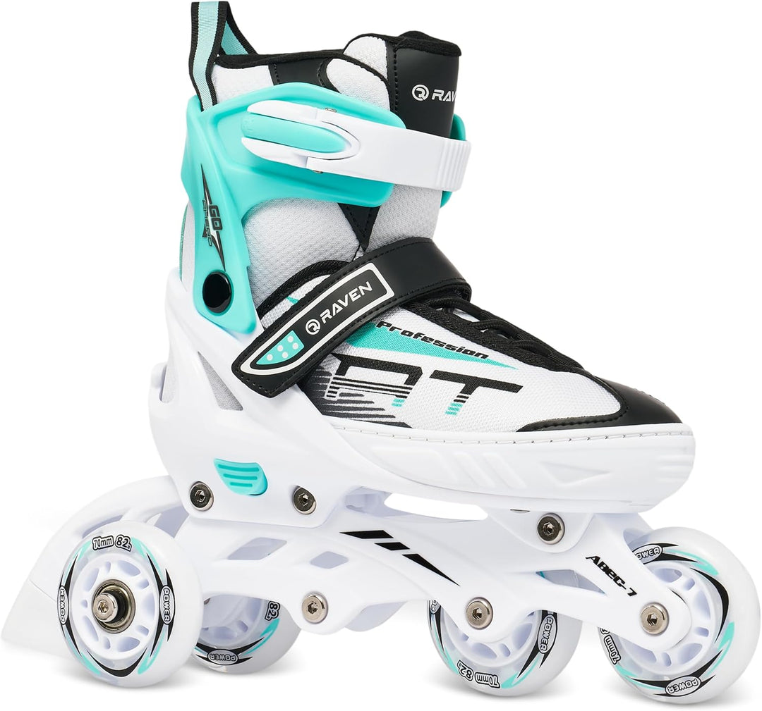 RAVEN Profession 4in1 Inlineskates Triskates Rollschuhe Schlittschuhe Inliner für Kinder und Erwachs