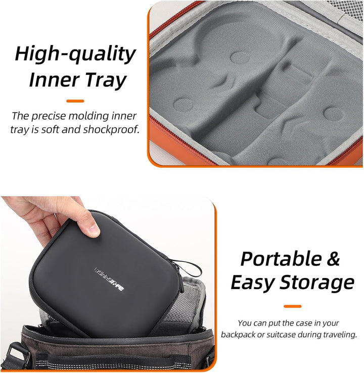 ZJRXM Tasche für DJI Neo Drone Zubehör, Tragbare Reisetasche Tragetasche für DJI Neo Drone Grau, Gra