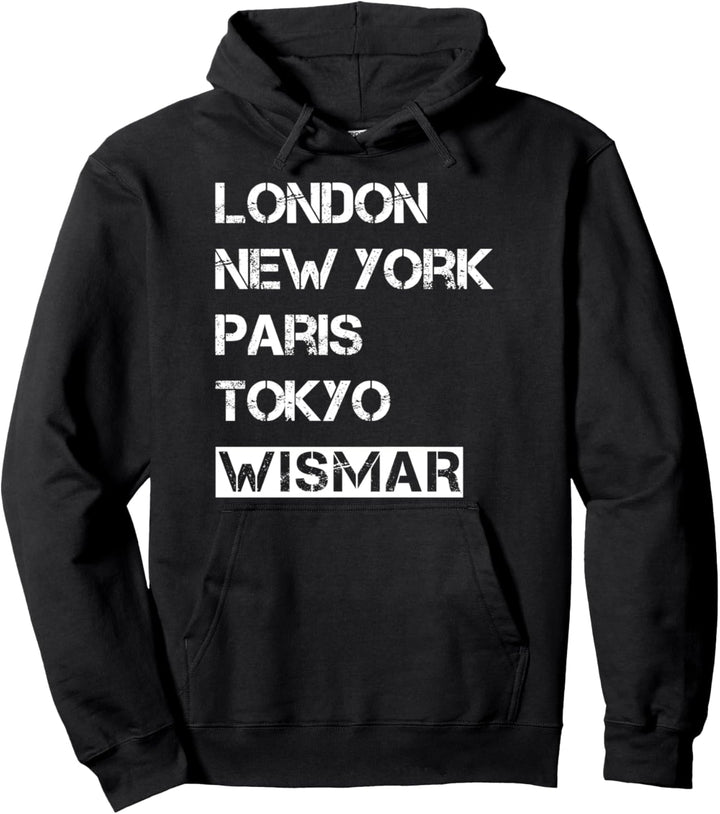 Meine Stadt! Geburtsort & Heimatliebe Wismar Pullover Hoodie