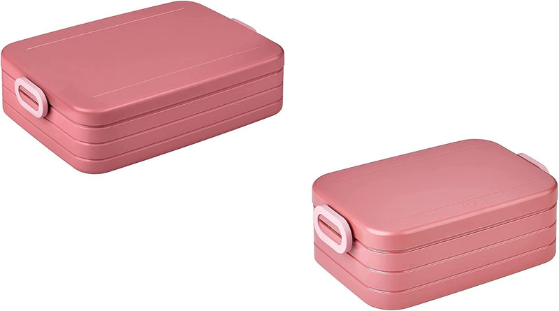 Mepal | Take a Break Duo Pack | Brotdose To Go | Lunchboxen für 2 bis 4 Sandwiches oder 4 bis 8 Brot