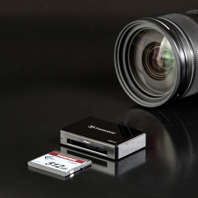 Transcend USB 3.1 Gen 1 CFast 2.0 Kartenleser TS-RDF2, Kartenleser