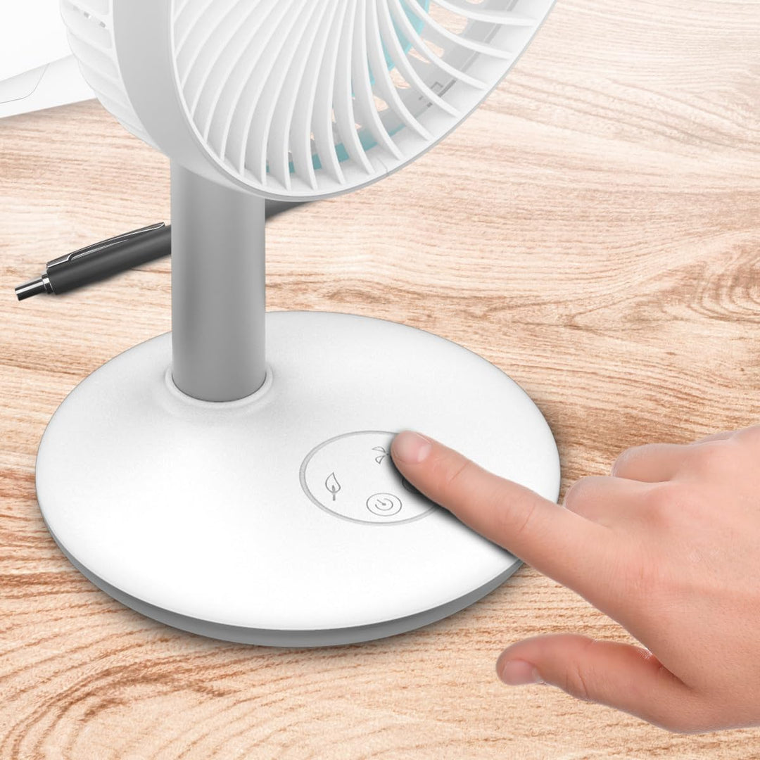 Cecotec - Tischventilatoren Batterie Wiederaufladbarer EnergySilence 4000 Portable Desk, 4000mah, gr