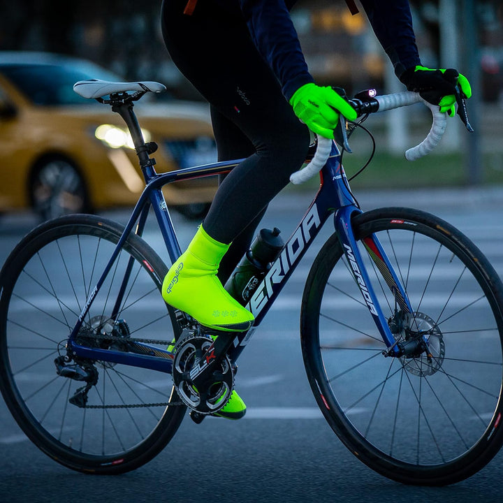 GripGrab Arctic Gefütterte Winter Rennrad Überschuhe Extrem Warme wasserdichte Winddichte Thermo Rad