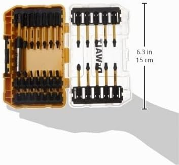 Dewalt DT70738T-QZ Bit-Set 31-tlg. schlagf, schwarz/gelb, Size