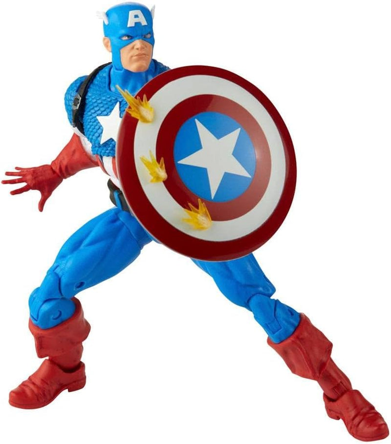 Marvel Legends Series 20th Anniversary Series 1 Captain America, 15 cm grosse Action-Figur zum Samme