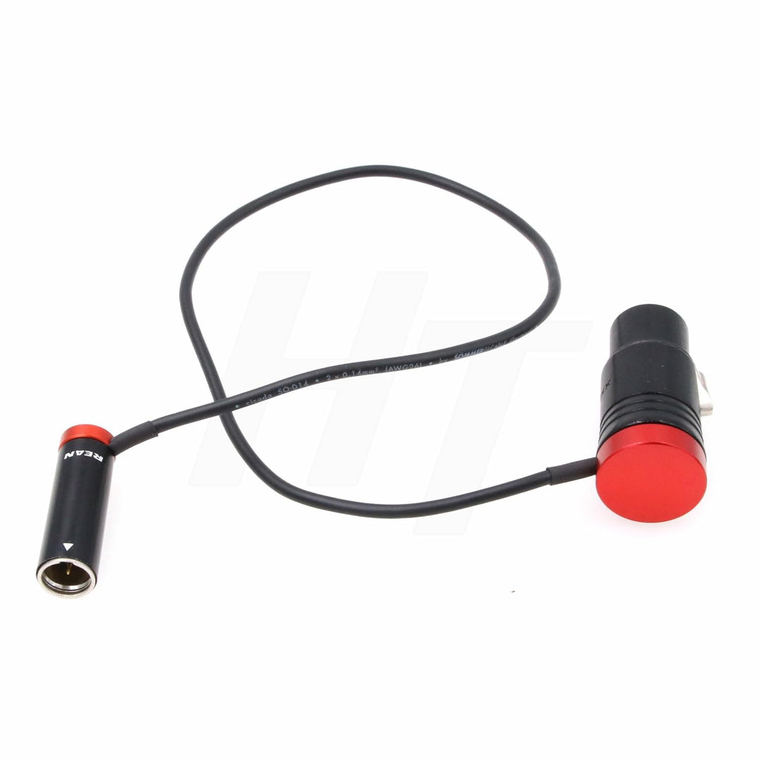 HangTon Mikrofon-Audiokabel für Canon C70 Blackmagic BMPCC 4K 6K Pro BMCC6K Kamera, Mini XLR TA3M au
