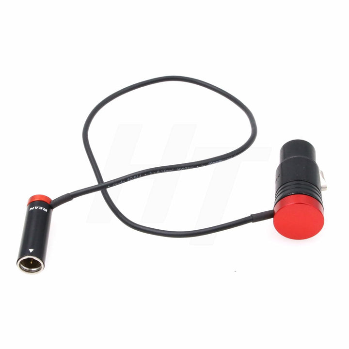 HangTon Mikrofon-Audiokabel für Canon C70 Blackmagic BMPCC 4K 6K Pro BMCC6K Kamera, Mini XLR TA3M au