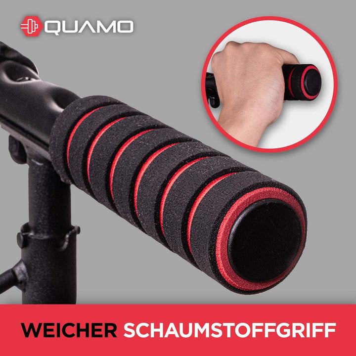 LAVUR Home & Living QUAMO Klimmzugstange für Türrahmen ohne Schrauben - stark belastbare Pull-up Bar
