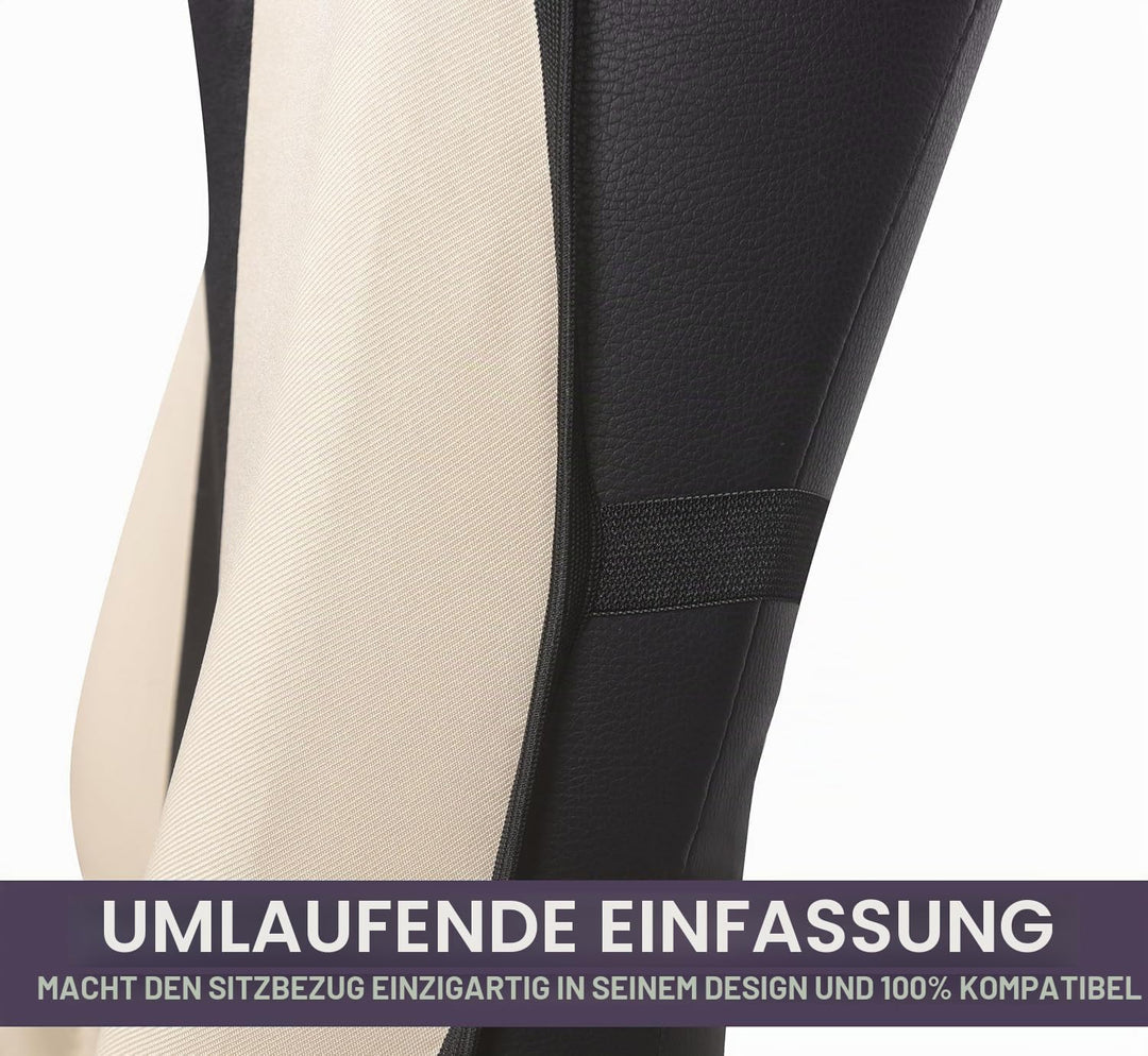 Rebeca Shop® Vordersitzbezüge kompatibel für Smart Fortwo 1., 2. und 3. Serie, W450, W451, W453, 2er
