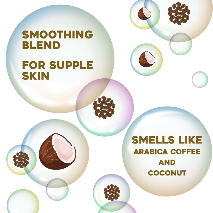 Ogx Coconut Coffee Body Wash - 19.5oz, 19.5 Oz Peeling, Peeling