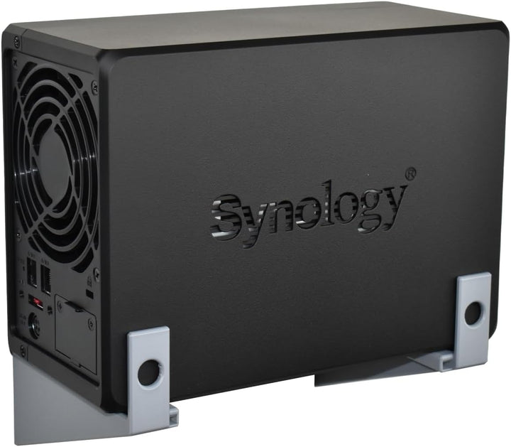 Wandhalterung passend für Synology Diskstation DS720+, DS723+, DS725+ und DVA1622, Grau, Grau