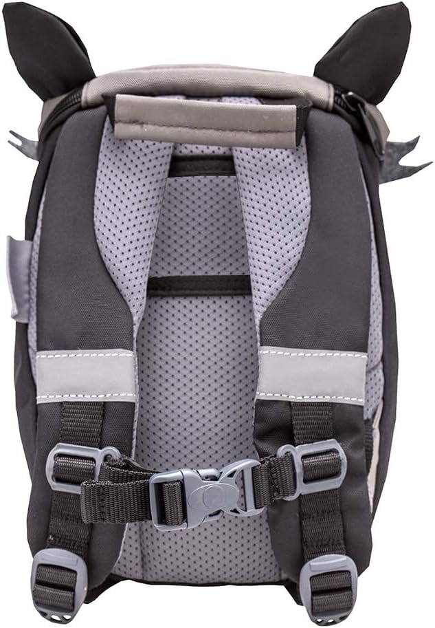 Belmil Kindergartenrucksack mit Brustgurt und Namensschild für 1-3 Jährige/Jungen - Mädchen / 4 L/Gr