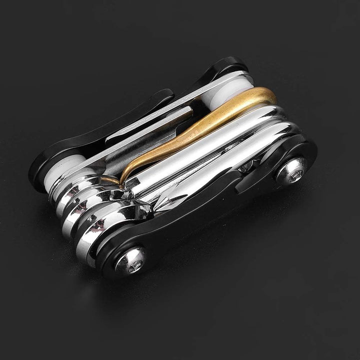 Scuba Diving Multi Tool, 63x37x22mm Stainless Steel Portable Folding Allen Key Wrench 8 in 1 Repair