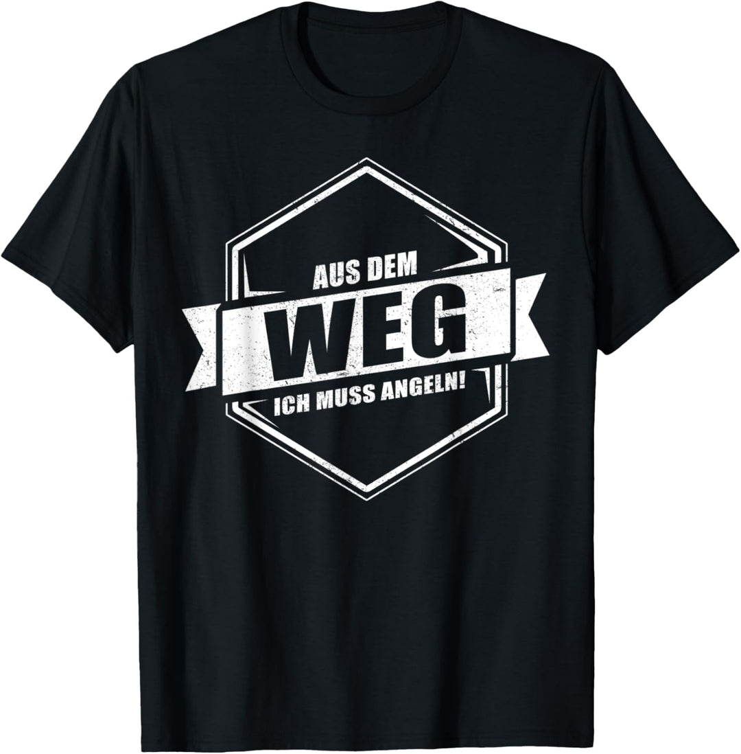 Auf dem Weg zum Angeln - Angler Fischer T-Shirt