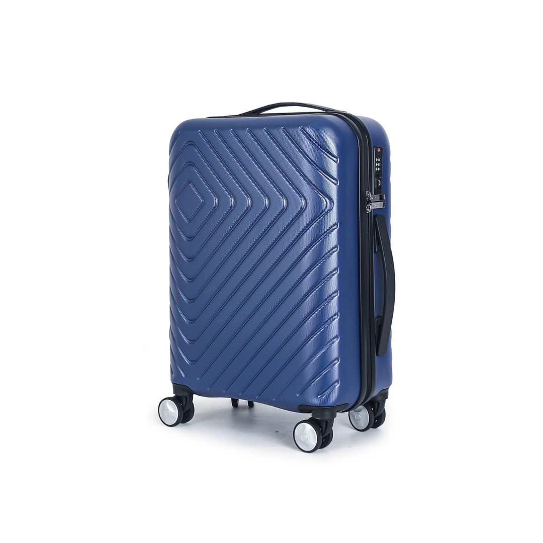 Cooleben NEWCOM Handgepäck Koffer aus umweltfreundlichem RPET-Material, Reisekoffer mit TSA-Schloss,