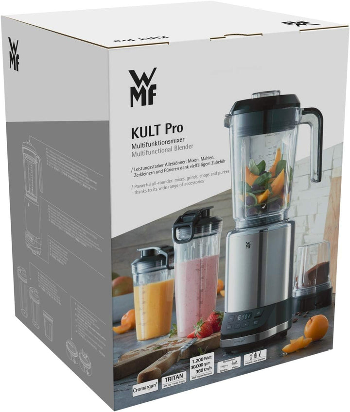 WMF Kult Pro Multifunktionsmixer Hochleistungsmixer, 30.000 U/min, Smoothie Maker, Standmixer, Ice-C