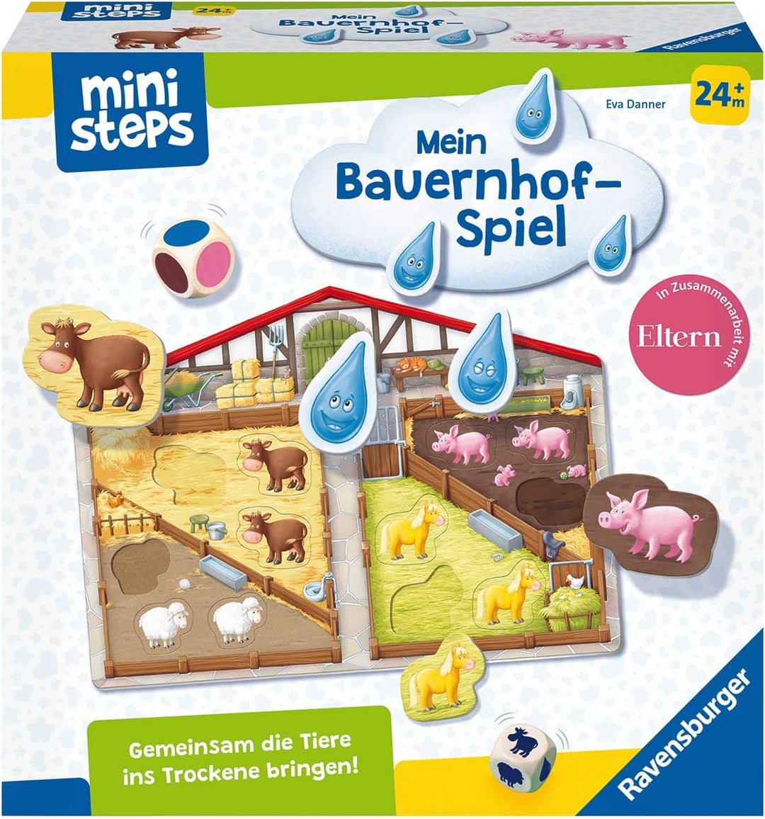 Ravensburger ministeps 4172 Mein Kinderlieder-Mitmachspiel, Lustiges Bewegungspiel mit 12 beliebten