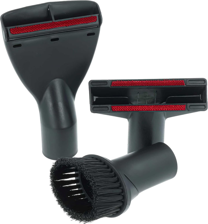 vhbw 5-tlg. Düsen-Set kompatibel mit Bosch UniversalVac 15, EasyVac 3, AdvancedVac 20 Staubsauger -
