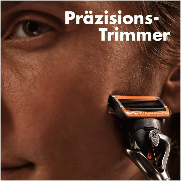 Gillette ProGlide Power Rasierklingen, 4 Ersatzklingen für Nassrasierer Herren mit 5-fach Klinge, 4e