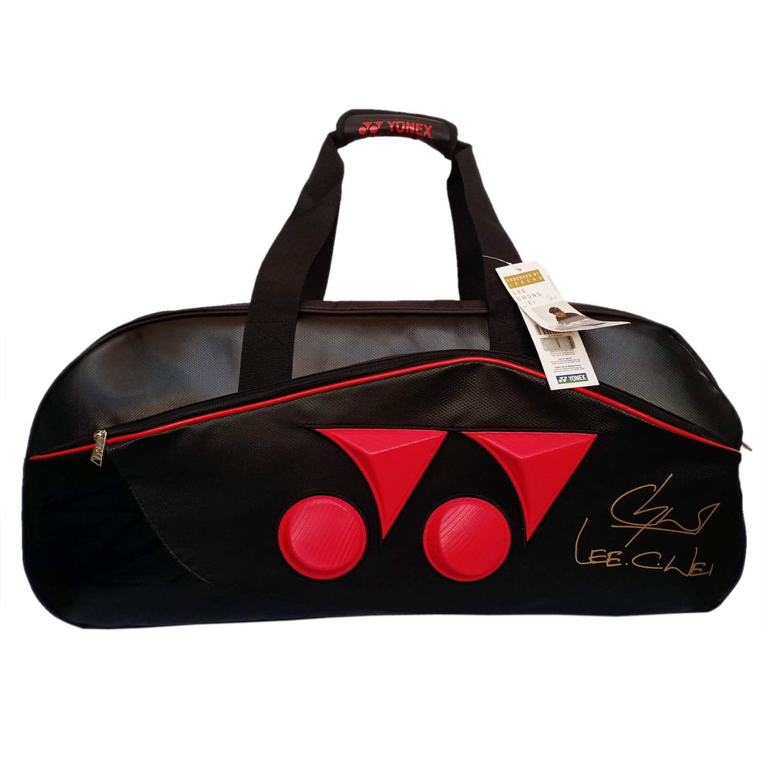 Yonex Legende Lee Chong Wei Special Limited Edition Badminton-Kit, Rot
