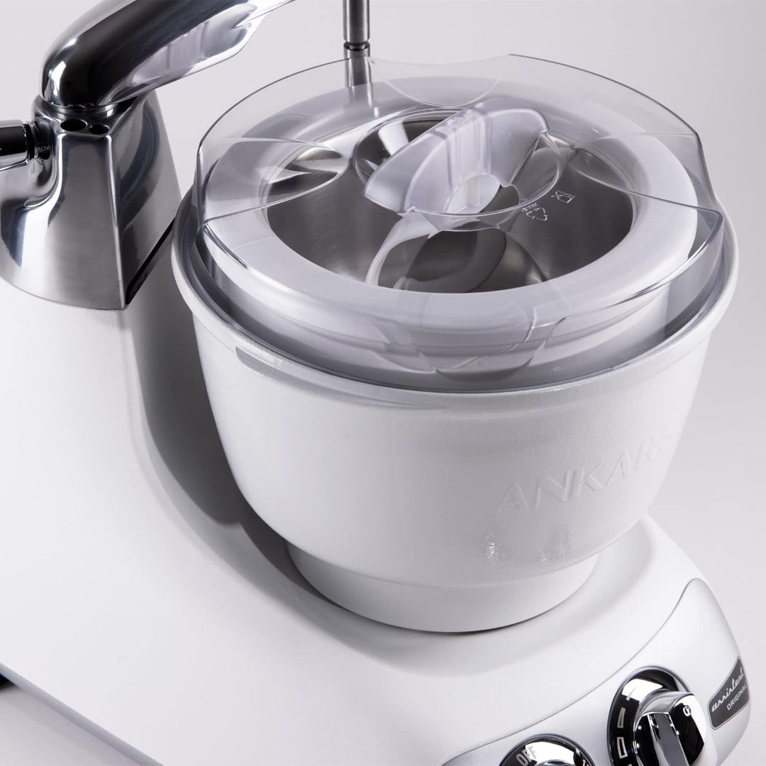 Ankarsrum Ice Cream Maker + Spatel | Speiseeismaschine Zubehör für Assistent Original N1–N30, Eis, S