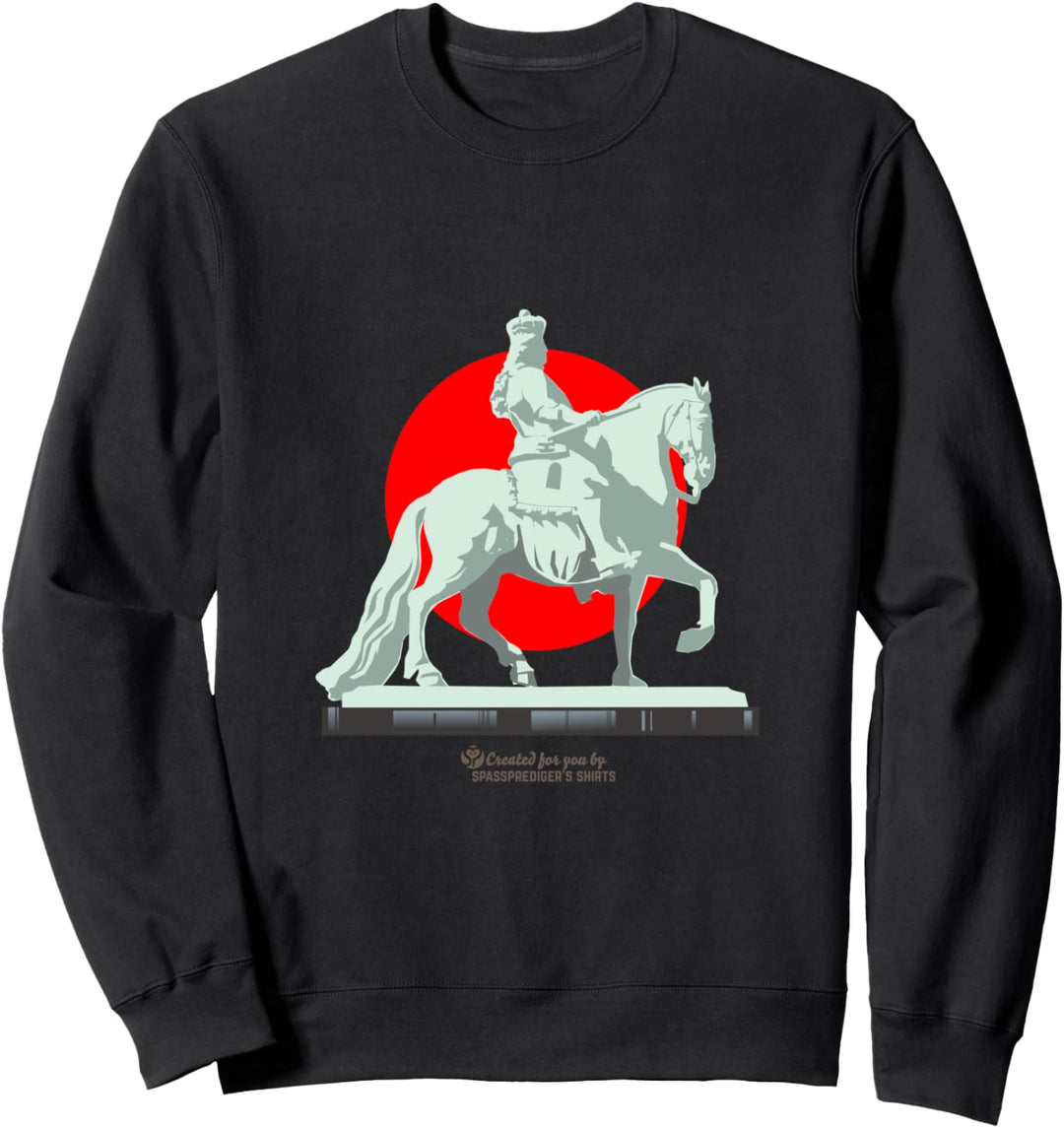 Düsseldorf Design Jan Wellem Altstadt Japan Sonne Düsseldorf Sweatshirt