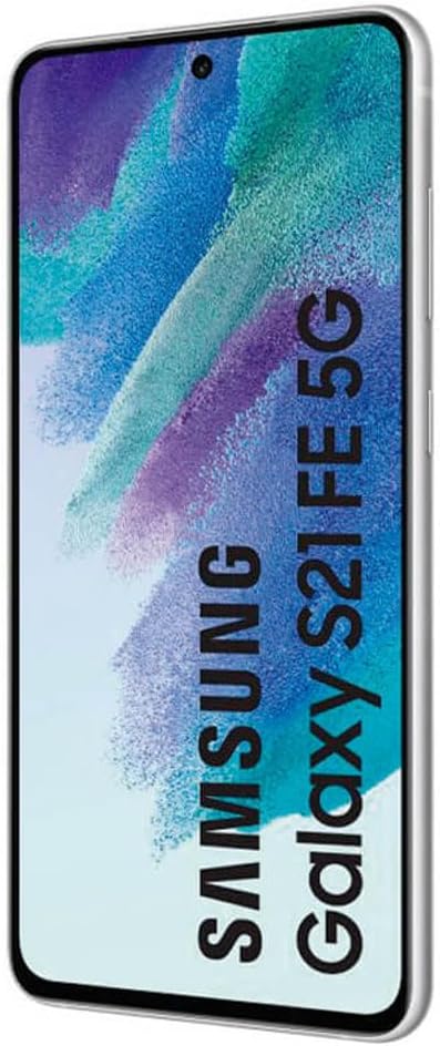 Samsung GALAXY S21 FE 5G G990B DS 128GB, Weiss [Italienische Version] Entsperrt Weiss 128 GB, Entspe