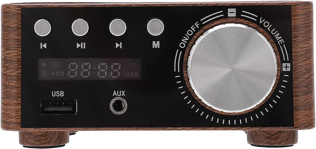 Mini Bluetooth 5.0 Verstärker Leistungsverstärker Stereo Digitalverstärker 2 Kanäle 50 W mit USB Ein