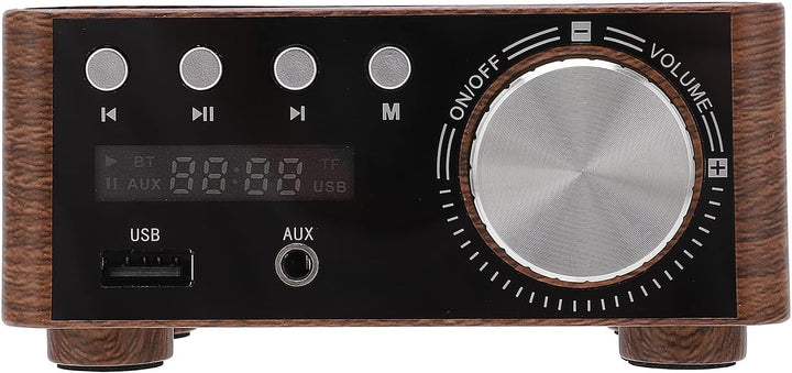 Mini Bluetooth 5.0 Verstärker Leistungsverstärker Stereo Digitalverstärker 2 Kanäle 50 W mit USB Ein