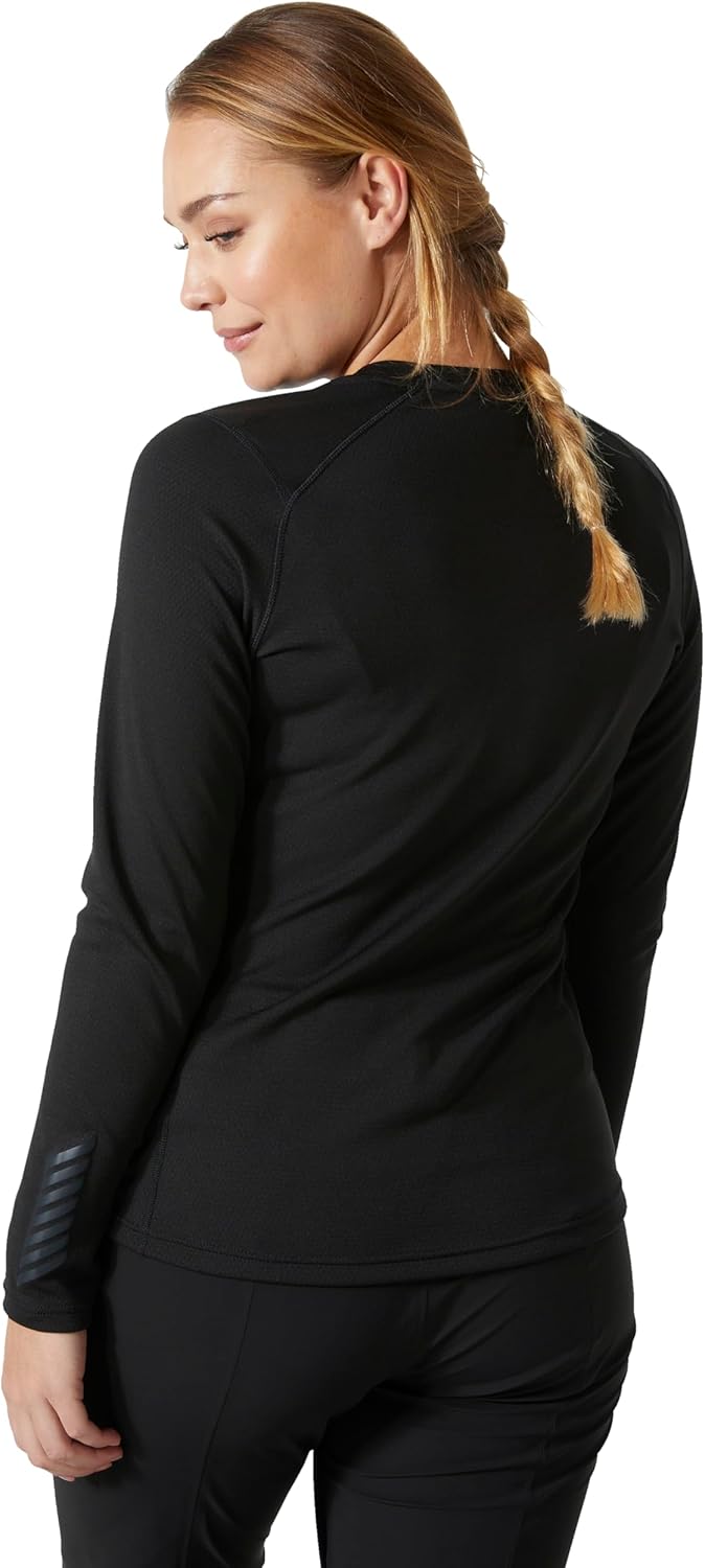 Damen Helly Hansen W Lifa Active Crew, Schwarz, S