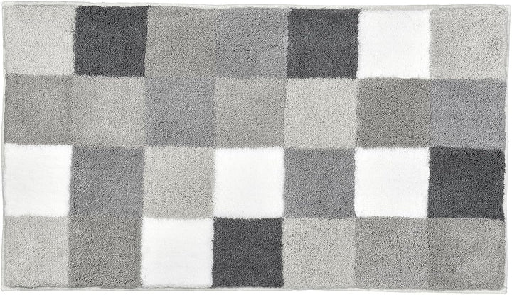 Kleine Wolke Caro Badteppich, Mikrofaser, Flanell, 1 cm cm, 85 x 150 cm Flanell 85 x 150 cm, Flanell