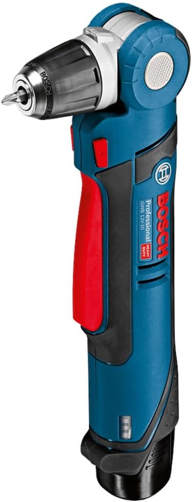 Bosch Professional 12V System Akku Winkelbohrmaschine GWB 12V-10 (inkl. 1/2 L-BOXX-Einlage für Zubeh