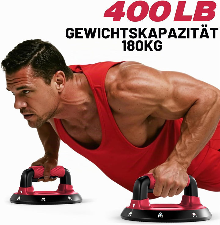 360° Verstellbare Liegestützgriffe - Oberkörper Trainingsgerät für Brust, Rücken, Schultern, Bizeps
