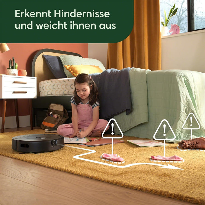 iRobot Roomba Combo 10 Max – Saugroboter 2-in-1 mit Station – Selbstentleerung/Befüllen und Reinigun