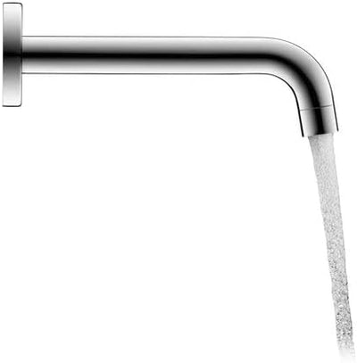 Duravit No.1 Wanneneinlauf, Badewanneinlauf mit runder Wandabdeckung, Zulauf Badewanne, chrom